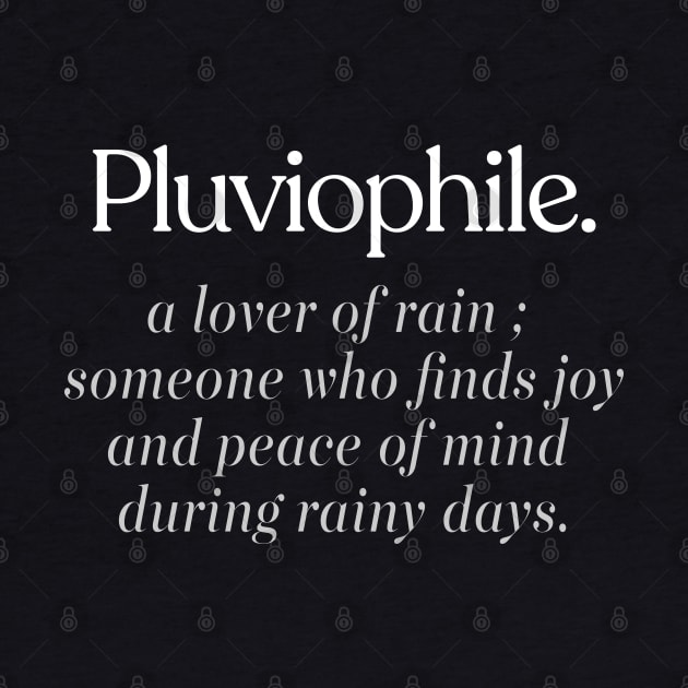 Pluviophile - a lover of rain by DankFutura